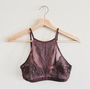 Victoria’s Secret high neck lace bralette